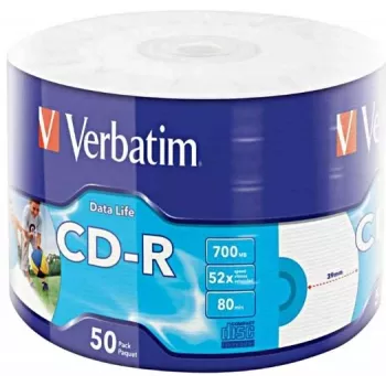 Verbatim 50x CD-R 700 MB 52x 50 ks