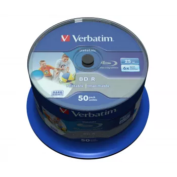 Verbatim 43812 nezapísaný Blu-Ray disk BD-R 25 GB 50 ks