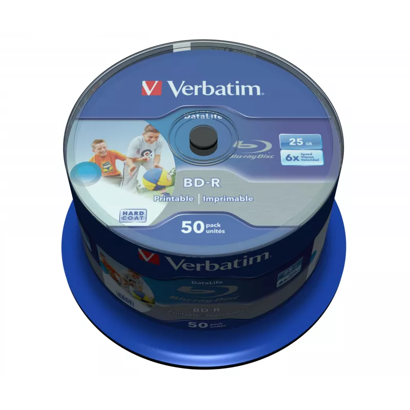 Verbatim 43812 nezapísaný Blu-Ray disk BD-R 25 GB 50 ks