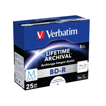 Verbatim M-Disc 4x BD-R 25 GB 5 ks