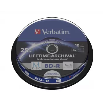 Verbatim M-Disc 4x BD-R 25 GB 10 ks