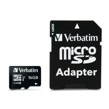 MicroSDHC Verbatim Premium 16 GB Class 10 čierna