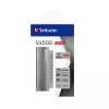 Verbatim Vx500 1 TB USB Type-C 3.2 Gen 2 (3.1 Gen 2) strieborná
