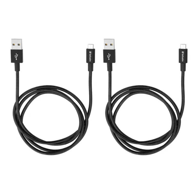 Verbatim 48874 USB kábel USB 3.2 Gen 1 (3.1 Gen 1) 1 m Micro-USB A na USB A čierny