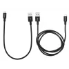 Verbatim 48875 USB kábel USB 3.2 Gen 1 (3.1 Gen 1) 1 m Micro-USB A USB A čierny