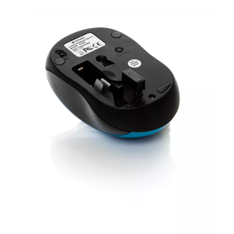Verbatim Go Nano myš obojručná RF Wireless 1600 DPI