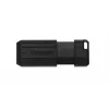 Verbatim PinStripe - USB disk 64 GB - čierny, 64 GB, USB Type-A, 2.0, 10 MB/s, Slide, čierny