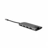 Verbatim 49142 dokovacia stanica/port replikátor pre notebook USB 3.2 Gen 1 (3.1 Gen 1) Type-C čierna, strieborná