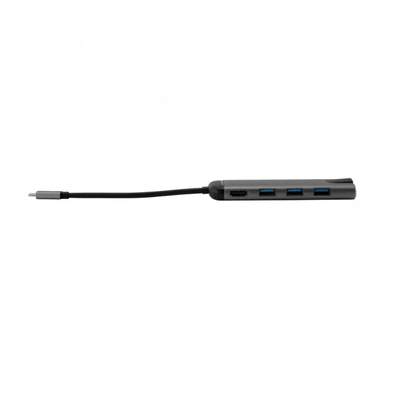 Verbatim 49142 dokovacia stanica/port replikátor pre notebook USB 3.2 Gen 1 (3.1 Gen 1) Type-C čierna, strieborná
