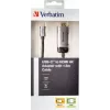 Verbatim 49144 video kábel adaptér 1,5 m USB Type-C HDMI čierny, strieborný