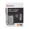 Verbatim 49146 dokovacia stanica/port replikátor pre notebook USB 3.2 Gen 1 (3.1 Gen 1) Type-C čierna, strieborná