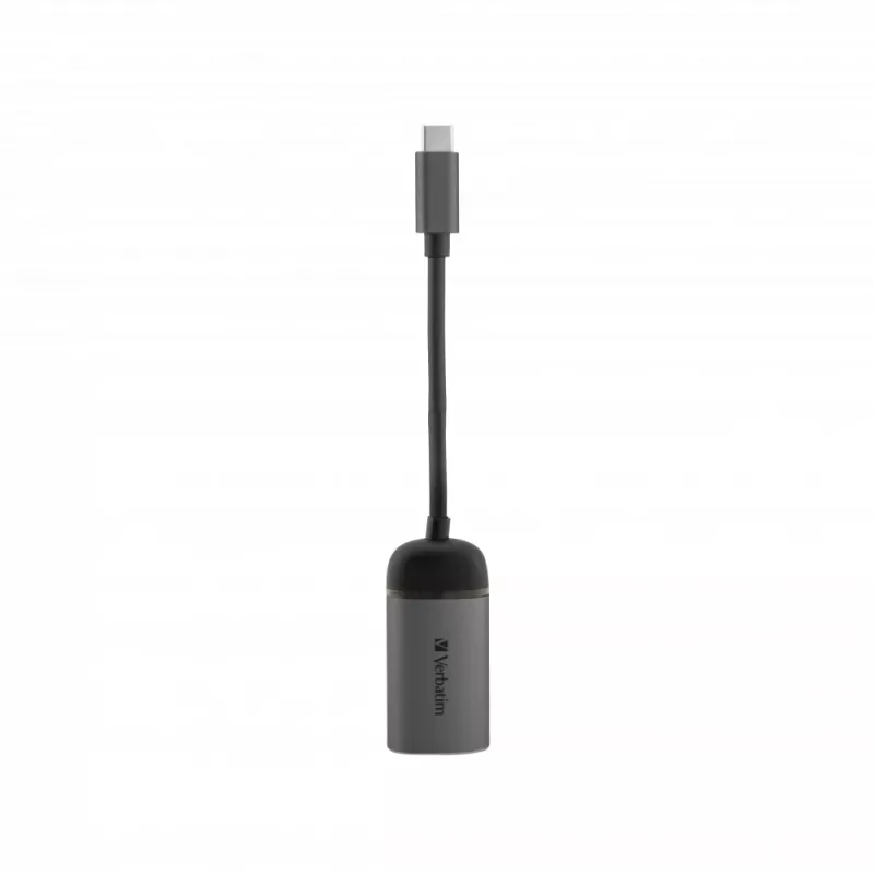 Verbatim 49146 dokovacia stanica/port replikátor pre notebook USB 3.2 Gen 1 (3.1 Gen 1) Type-C čierna, strieborná