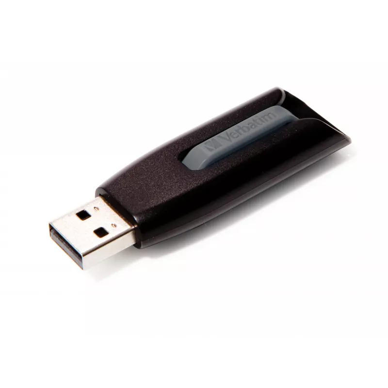 Verbatim V3 - USB 3.0 disk 256 GB - čierny, 256 GB, USB Type-A, 3.2 Gen 1 (3.1 Gen 1), Slide, 10 g, čierny