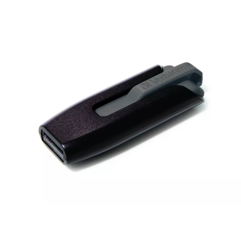 Verbatim V3 - USB 3.0 disk 256 GB - čierny, 256 GB, USB Type-A, 3.2 Gen 1 (3.1 Gen 1), Slide, 10 g, čierny