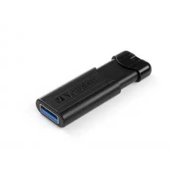 Verbatim PinStripe 3.0 - USB 3.0 disk 32 GB – čierna, 32 GB, USB Type-A, 3.2 Gen 1 (3.1 Gen 1), Slide, 7 g, čierna