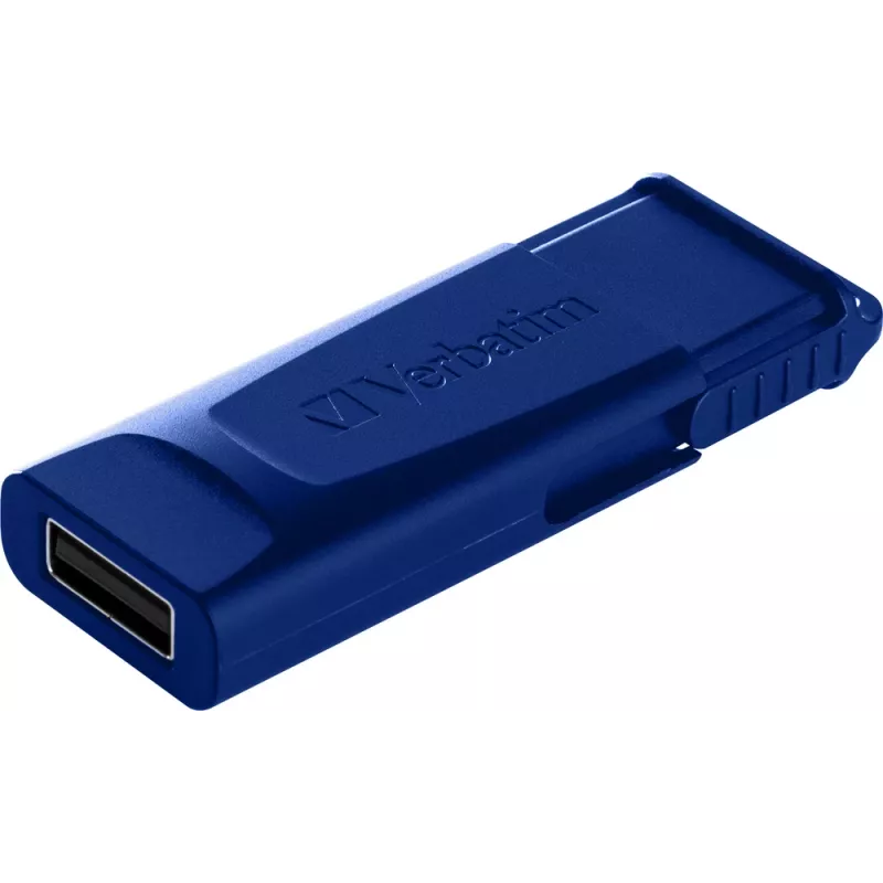 Verbatim Slider – USB disk – 2x32 GB – modrý/červený, 32 GB, USB Type-A, 2.0, Slide, 8 g, modrý, červený