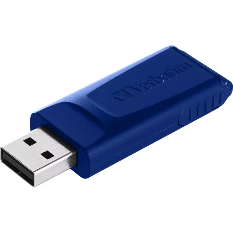 Verbatim Slider – USB disk – 2x32 GB – modrý/červený, 32 GB, USB Type-A, 2.0, Slide, 8 g, modrý, červený