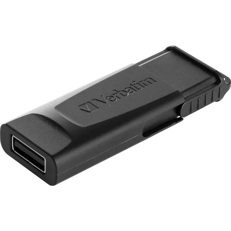 Verbatim Slider - USB kľúč 128 GB - čierny, 128 GB, 2.0, Slide, 8 g, čierny