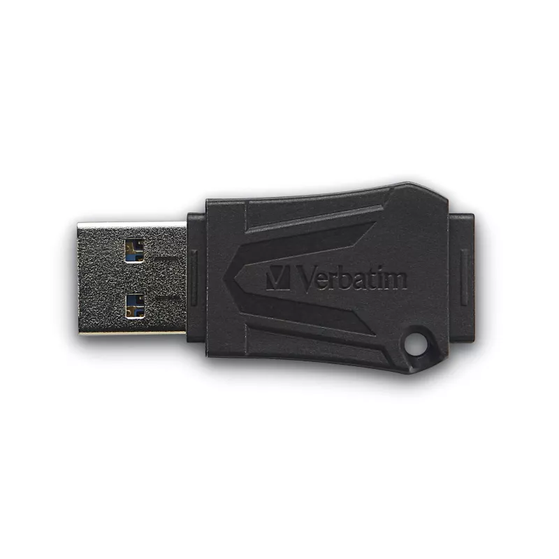 Verbatim ToughMAX - USB kľúč 32 GB - čierny, 32 GB, USB Type-A, 2.0, krytka, 7 g, čierny