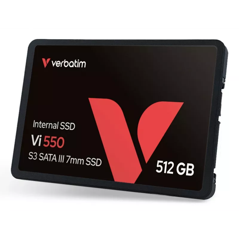 Verbatim Vi550 S3 SSD 512 GB, 512 GB, 2,5 palca, 520 MB/s, 6 Gbit/s