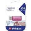 Verbatim PinStripe USB flash disk 128 GB USB Type-A 2.0 ružový