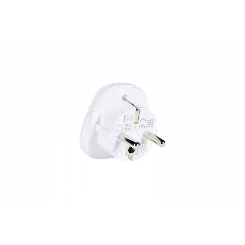 Verbatim 49541 sieťový adaptér univerzálny typ E/F hybrid biely
