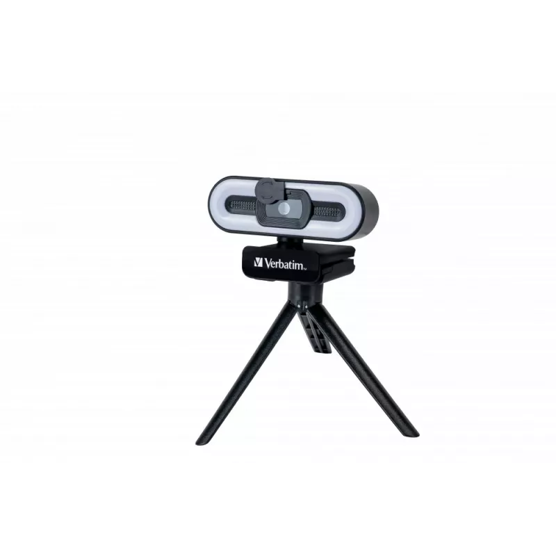 Verbatim 49579 webkamera 1920 x 1080 pixelov USB 2.0 čierna