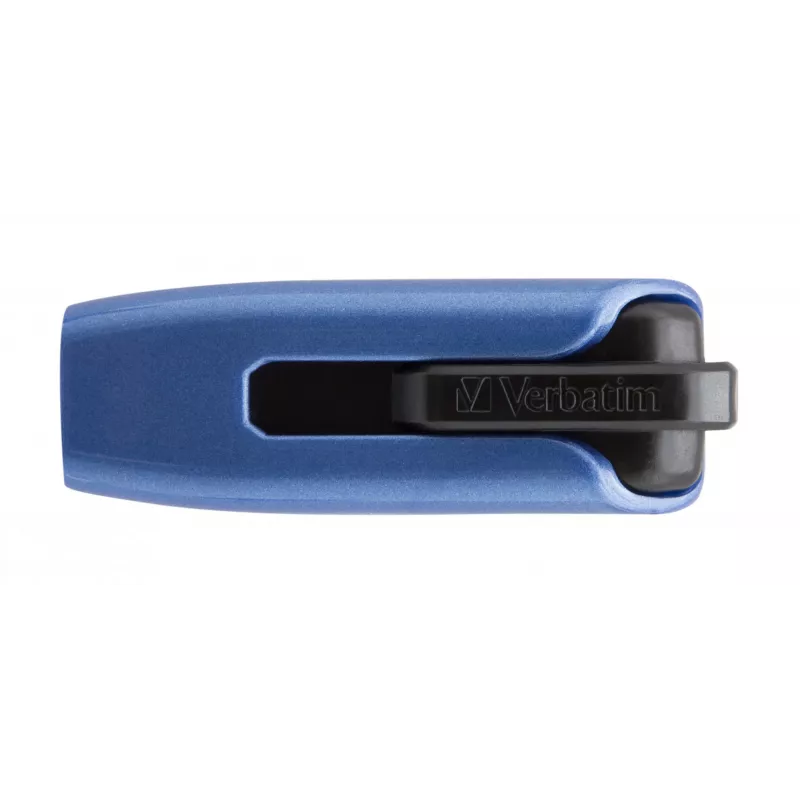 Verbatim V3 MAX - USB 3.0 disk 64 GB - modrá, 64 GB, USB Type-A, 3.2 Gen 1 (3.1 Gen 1), Slide, 10 g, modrá