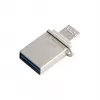 Verbatim Store 'n' Go OTG Micro USB kľúč 32 GB USB Type-A / Micro-USB 3.2 Gen 1 (3.1 Gen 1) strieborná