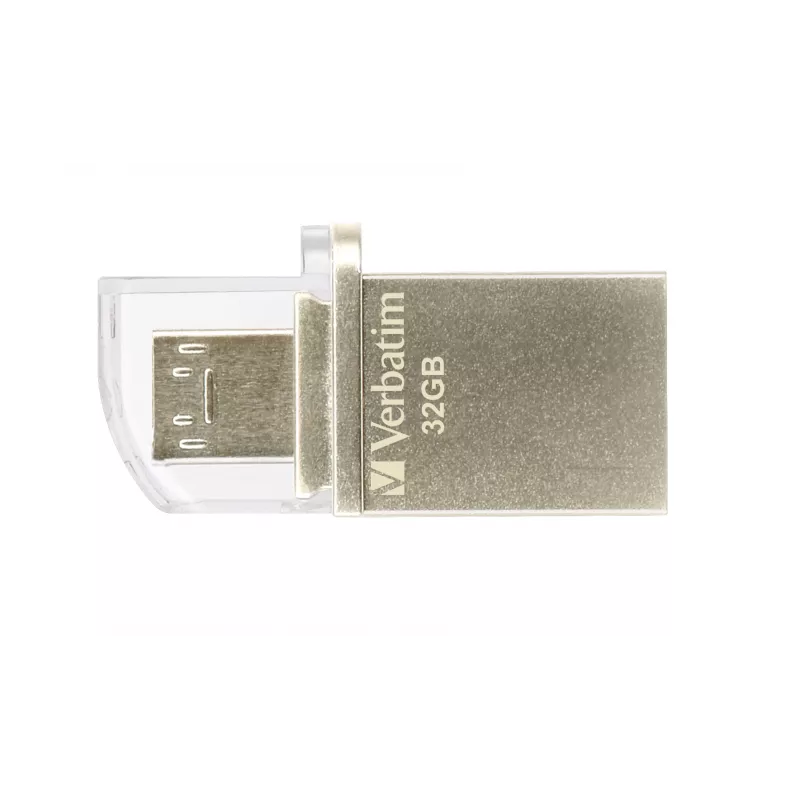 Verbatim Store 'n' Go OTG Micro USB kľúč 32 GB USB Type-A / Micro-USB 3.2 Gen 1 (3.1 Gen 1) strieborná