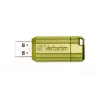 Verbatim PinStripe 3.0 – USB 3.0 disk 32 GB – eukalyptus zelená