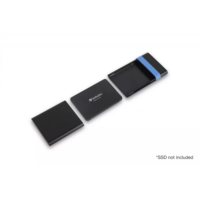 Verbatim Store'N'Go sada puzdra HDD/SSD puzdro čierna, modrá 2,5 palca