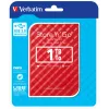 Verbatim Store 'n' Go USB 3.0 pevný disk 1 TB červený