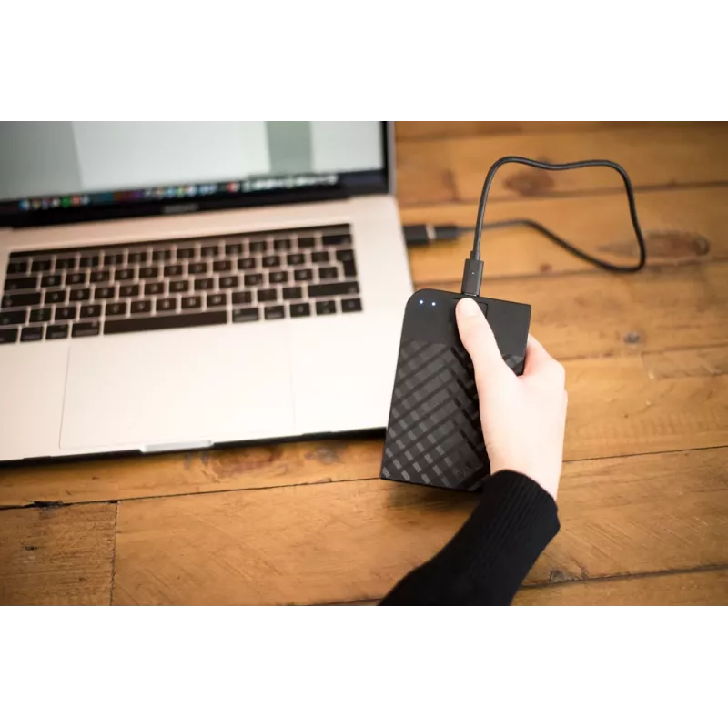 Verbatim Fingerprint Secure prenosný pevný disk 2TB, 2 TB, 3.2 Gen 1 (3.1 Gen 1), čierny