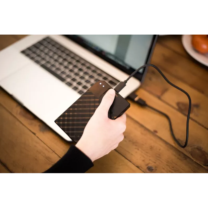 Verbatim Fingerprint Secure prenosný pevný disk 2TB, 2 TB, 3.2 Gen 1 (3.1 Gen 1), čierny