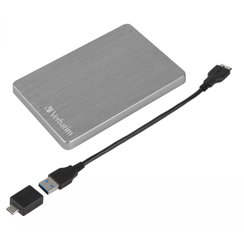 Verbatim Store 'n' Go ALU tenký prenosný pevný disk 1TB Space Grey
