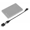 Verbatim Store 'n' Go ALU tenký prenosný pevný disk 1 TB strieborný