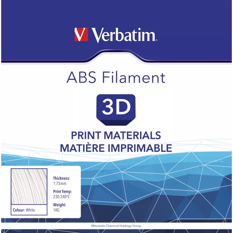 Verbatim ABS filament, 1 ks, 1 kg