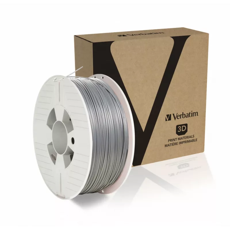 Verbatim 55032 3D tlačový materiál ABS strieborný 1 kg