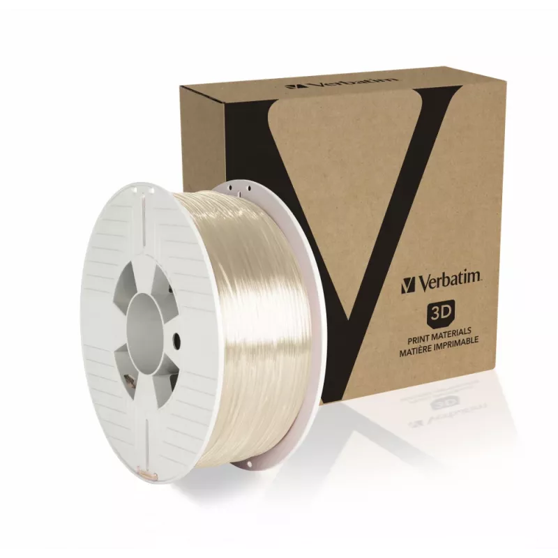 Verbatim 55051 3D tlačový materiál polyetyléntereftalátglykol (PETG) transparentný 1 kg