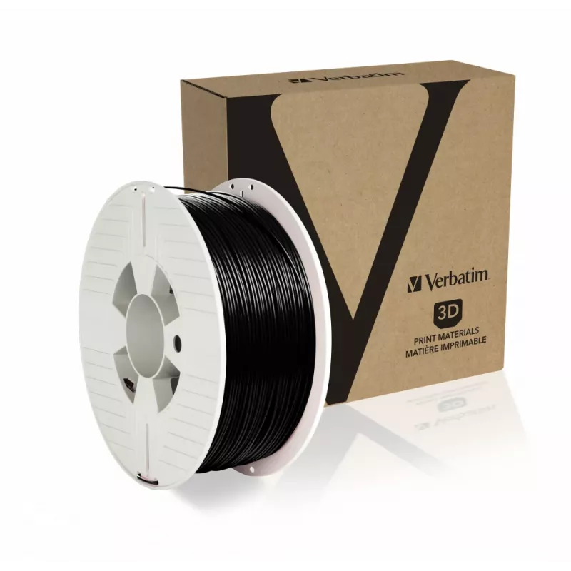 Verbatim 55318 3D tlačový materiál kyselina polymliečna (PLA) čierny 1 kg