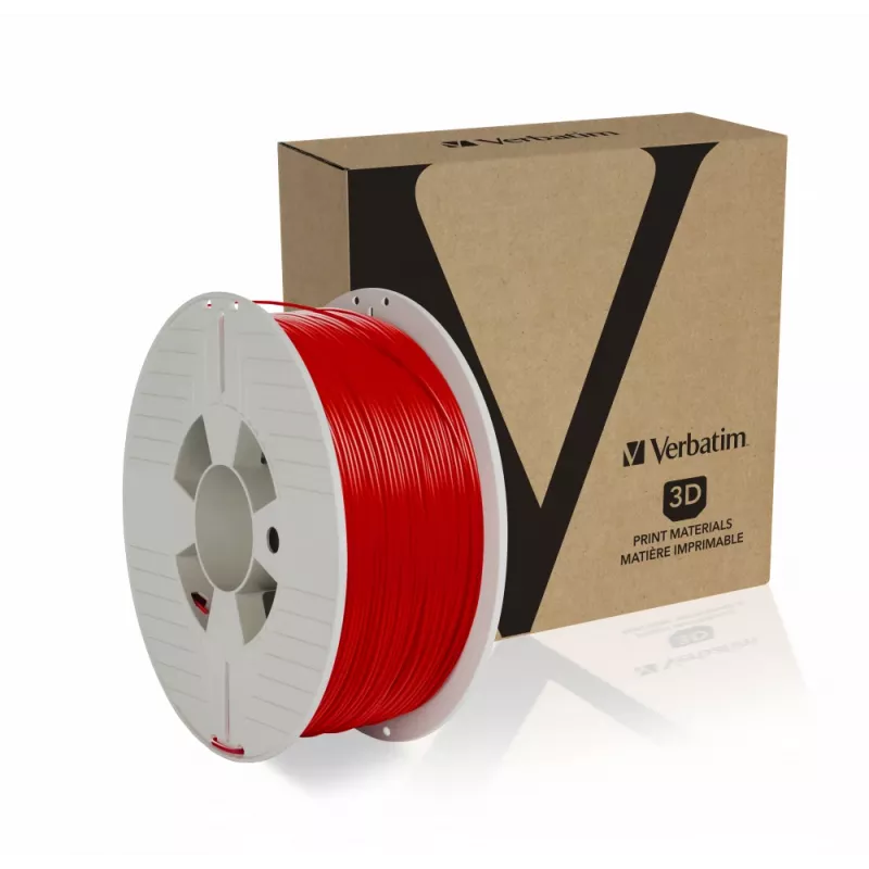 Verbatim 55320 3D tlačový materiál kyselina polymliečna (PLA) červený 1 kg