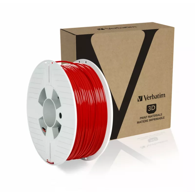 Verbatim 55330 3D tlačový materiál kyselina polymliečna (PLA) červený 1 kg
