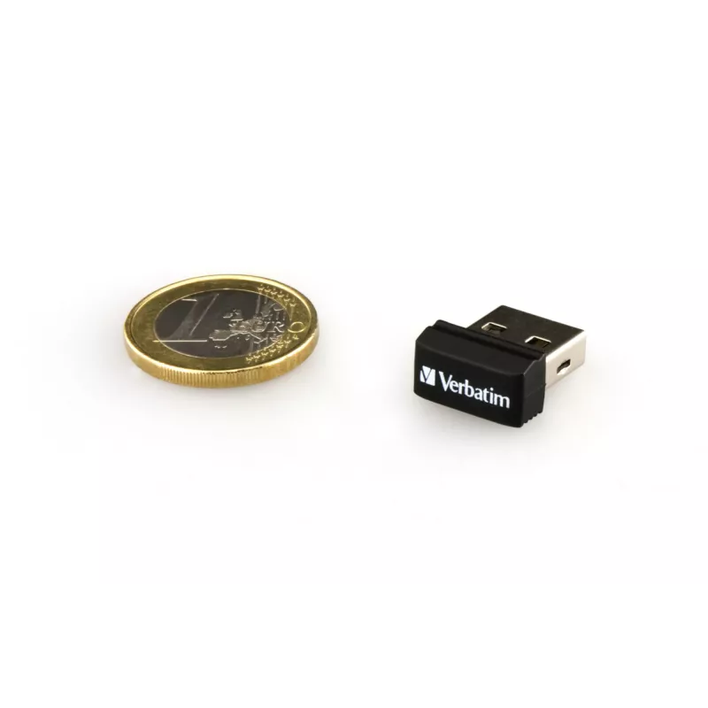 Verbatim Store 'n' Stay NANO – USB kľúč 32 GB – čierna