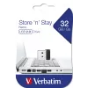 Verbatim Store 'n' Stay NANO – USB kľúč 32 GB – čierna