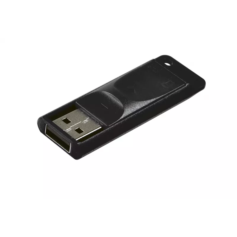 Verbatim Slider – USB kľúč 16 GB – čierny, 16 GB, USB Type-A, 2.0, 10 MB/s, posuvný, čierny