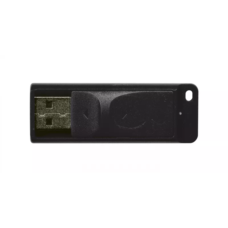 Verbatim Slider – USB kľúč 64 GB – čierny, 64 GB, USB Type-A, 2.0, 10 MB/s, posuvný, čierny