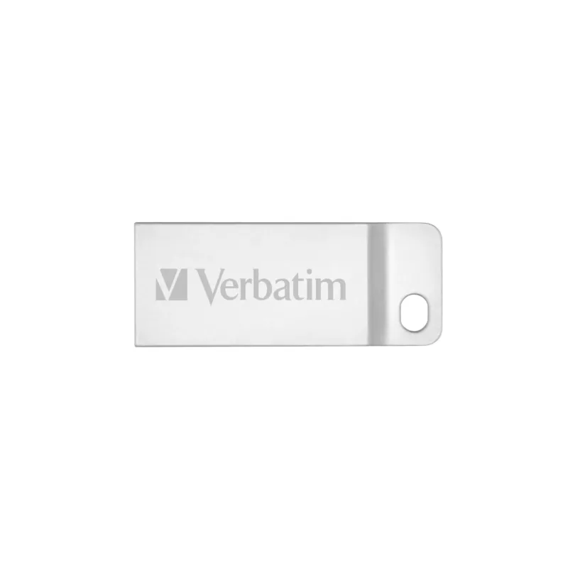 Verbatim Metal Executive – USB kľúč 32 GB – strieborný, 32 GB, USB Type-A, 2.0, bez krytky, 3,6 g, strieborný