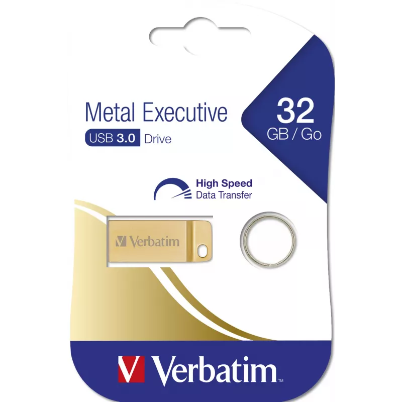 USB flash kľúč Verbatim 32 GB USB Type-A 3.2 Gen 1 Metal Executive
