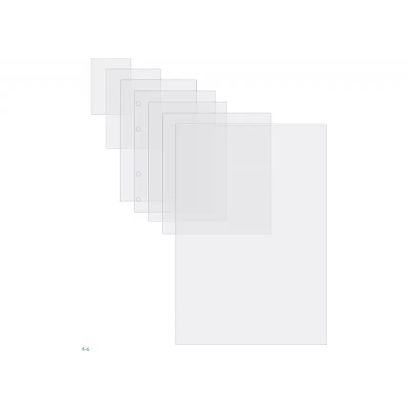 GBC laminovacie fólie 64x108mm 125 mikrónov, lesklé, transparentné, polyetylén, 64x108, 0,25 mm, 64 mm